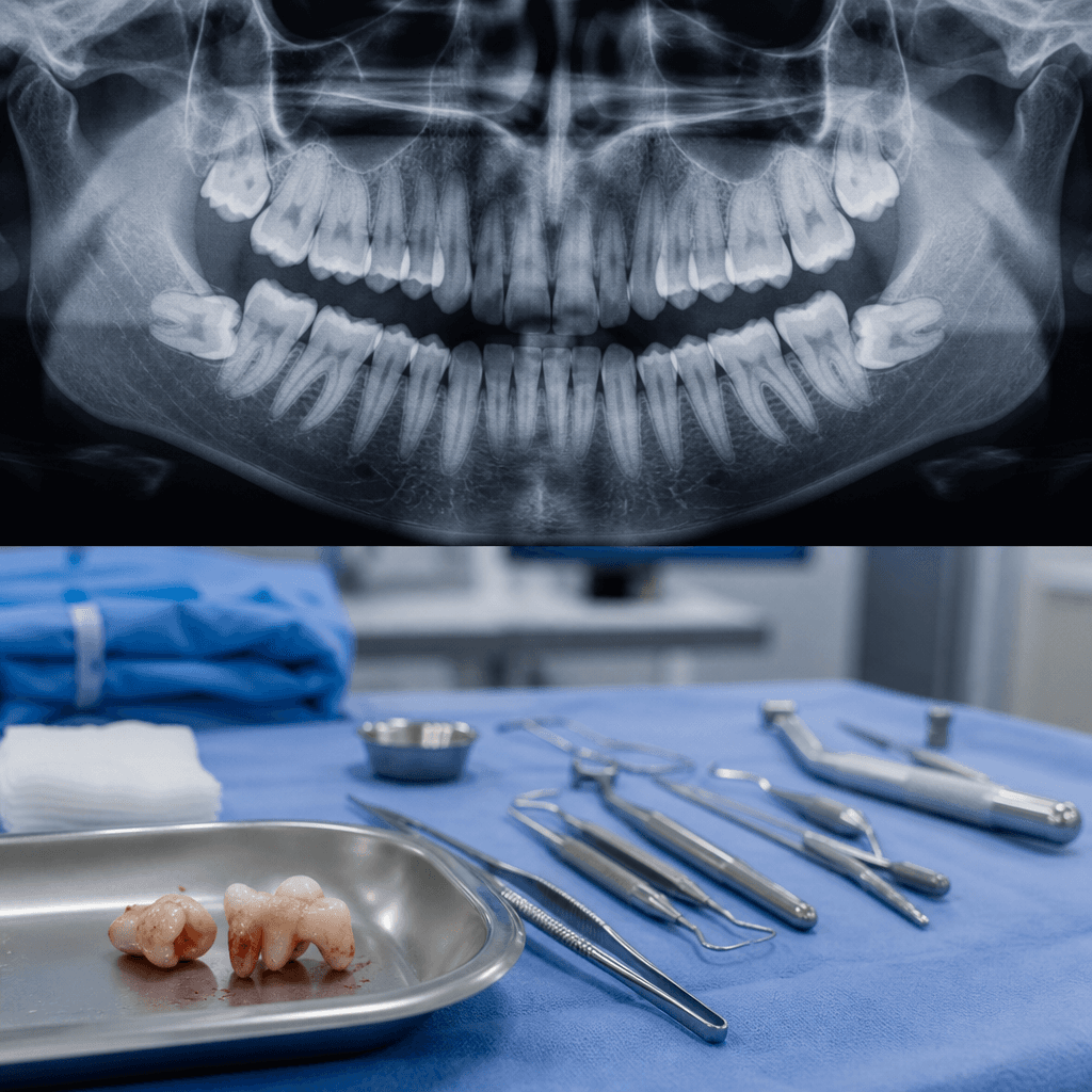 Wisdom tooth extraction